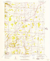 New Albany Ohio Historical topographic map, 1:24000 scale, 7.5 X 7.5 Minute, Year 1955