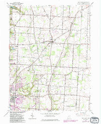 New Albany Ohio Historical topographic map, 1:24000 scale, 7.5 X 7.5 Minute, Year 1966