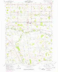 New Bloomington Ohio Historical topographic map, 1:24000 scale, 7.5 X 7.5 Minute, Year 1961