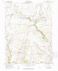 New Martinsburg Ohio Historical topographic map, 1:24000 scale, 7.5 X 7.5 Minute, Year 1960