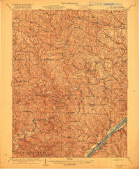 New Matamoras West Virginia Historical topographic map, 1:62500 scale, 15 X 15 Minute, Year 1905