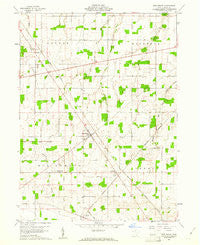 New Riegel Ohio Historical topographic map, 1:24000 scale, 7.5 X 7.5 Minute, Year 1960