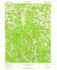 New Straitsville Ohio Historical topographic map, 1:24000 scale, 7.5 X 7.5 Minute, Year 1961