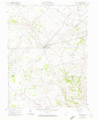 New Vienna Ohio Historical topographic map, 1:24000 scale, 7.5 X 7.5 Minute, Year 1960