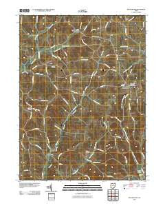 New Bedford Ohio Historical topographic map, 1:24000 scale, 7.5 X 7.5 Minute, Year 2010