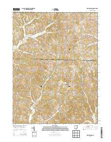 New Bedford Ohio Historical topographic map, 1:24000 scale, 7.5 X 7.5 Minute, Year 2013