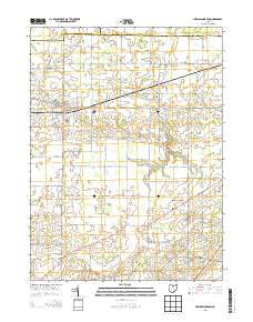 New Washington Ohio Historical topographic map, 1:24000 scale, 7.5 X 7.5 Minute, Year 2013