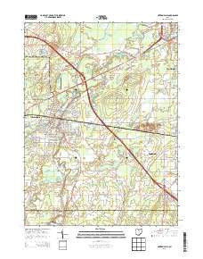 Newton Falls Ohio Historical topographic map, 1:24000 scale, 7.5 X 7.5 Minute, Year 2013