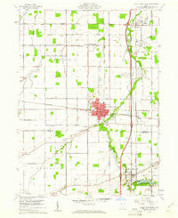 North Baltimore Ohio Historical topographic map, 1:24000 scale, 7.5 X 7.5 Minute, Year 1960