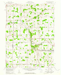 North Robinson Ohio Historical topographic map, 1:24000 scale, 7.5 X 7.5 Minute, Year 1960