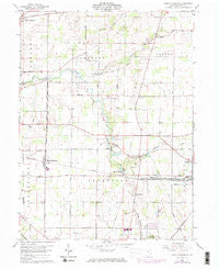 North Robinson Ohio Historical topographic map, 1:24000 scale, 7.5 X 7.5 Minute, Year 1960