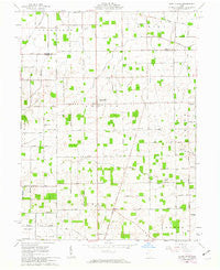 North Star Ohio Historical topographic map, 1:24000 scale, 7.5 X 7.5 Minute, Year 1961