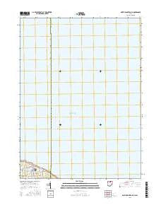 North Olmsted OE N Ohio Current topographic map, 1:24000 scale, 7.5 X 7.5 Minute, Year 2016