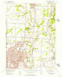 Northeast Columbus Ohio Historical topographic map, 1:24000 scale, 7.5 X 7.5 Minute, Year 1954
