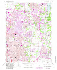 Northeast Columbus Ohio Historical topographic map, 1:24000 scale, 7.5 X 7.5 Minute, Year 1964