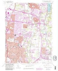 Northeast Columbus Ohio Historical topographic map, 1:24000 scale, 7.5 X 7.5 Minute, Year 1964