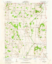 Northville Ohio Historical topographic map, 1:24000 scale, 7.5 X 7.5 Minute, Year 1961