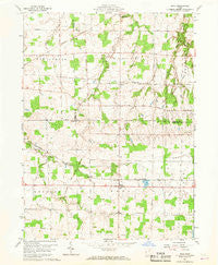 Nova Ohio Historical topographic map, 1:24000 scale, 7.5 X 7.5 Minute, Year 1960