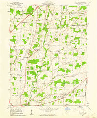 Olive Green Ohio Historical topographic map, 1:24000 scale, 7.5 X 7.5 Minute, Year 1961