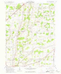 Olive Green Ohio Historical topographic map, 1:24000 scale, 7.5 X 7.5 Minute, Year 1961