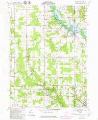 Orangeville Ohio Historical topographic map, 1:24000 scale, 7.5 X 7.5 Minute, Year 1961
