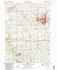 Orrville Ohio Historical topographic map, 1:24000 scale, 7.5 X 7.5 Minute, Year 1994