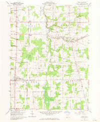 Orwell Ohio Historical topographic map, 1:24000 scale, 7.5 X 7.5 Minute, Year 1960