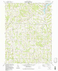 Otsego Ohio Historical topographic map, 1:24000 scale, 7.5 X 7.5 Minute, Year 1994