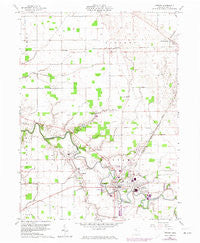 Ottawa Ohio Historical topographic map, 1:24000 scale, 7.5 X 7.5 Minute, Year 1960