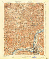 Parkersburg West Virginia Historical topographic map, 1:62500 scale, 15 X 15 Minute, Year 1904