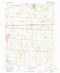 Pataskala Ohio Historical topographic map, 1:24000 scale, 7.5 X 7.5 Minute, Year 1958