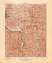Philo Ohio Historical topographic map, 1:62500 scale, 15 X 15 Minute, Year 1910