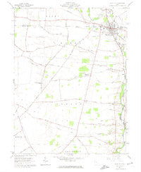 Plain City Ohio Historical topographic map, 1:24000 scale, 7.5 X 7.5 Minute, Year 1961