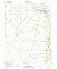 Plain City Ohio Historical topographic map, 1:24000 scale, 7.5 X 7.5 Minute, Year 1961
