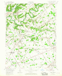 Pleasant Plain Ohio Historical topographic map, 1:24000 scale, 7.5 X 7.5 Minute, Year 1955