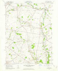 Plumwood Ohio Historical topographic map, 1:24000 scale, 7.5 X 7.5 Minute, Year 1961