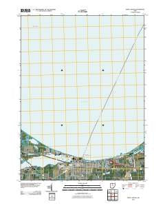 Port Clinton Ohio Historical topographic map, 1:24000 scale, 7.5 X 7.5 Minute, Year 2010