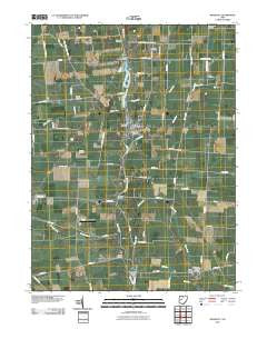 Prospect Ohio Historical topographic map, 1:24000 scale, 7.5 X 7.5 Minute, Year 2010