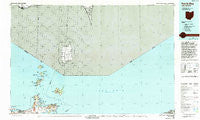 Put-In-Bay Ohio Historical topographic map, 1:100000 scale, 30 X 60 Minute, Year 1986