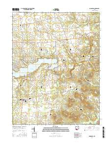 Rainsboro Ohio Current topographic map, 1:24000 scale, 7.5 X 7.5 Minute, Year 2016