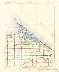 Reno Beach Ohio Historical topographic map, 1:31680 scale, 7.5 X 7.5 Minute, Year 1938