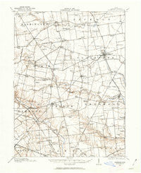 Richwood Ohio Historical topographic map, 1:62500 scale, 15 X 15 Minute, Year 1913