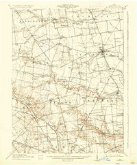 Richwood Ohio Historical topographic map, 1:62500 scale, 15 X 15 Minute, Year 1915