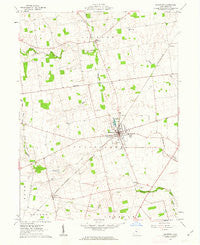 Richwood Ohio Historical topographic map, 1:24000 scale, 7.5 X 7.5 Minute, Year 1961