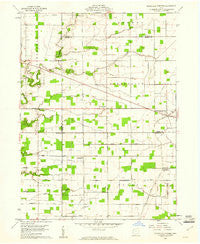 Ridgeville Corners Ohio Historical topographic map, 1:24000 scale, 7.5 X 7.5 Minute, Year 1959