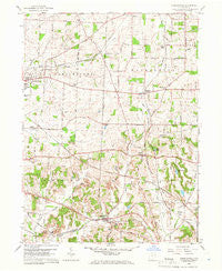 Robertsville Ohio Historical topographic map, 1:24000 scale, 7.5 X 7.5 Minute, Year 1960