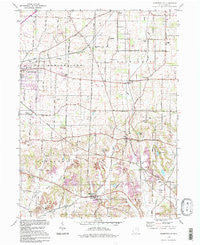 Robertsville Ohio Historical topographic map, 1:24000 scale, 7.5 X 7.5 Minute, Year 1994
