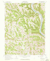 Rokeby Lock Ohio Historical topographic map, 1:24000 scale, 7.5 X 7.5 Minute, Year 1961