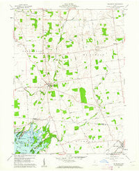 Roundhead Ohio Historical topographic map, 1:24000 scale, 7.5 X 7.5 Minute, Year 1960
