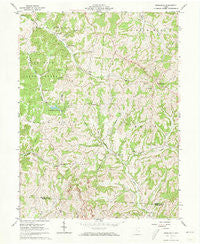 Ruraldale Ohio Historical topographic map, 1:24000 scale, 7.5 X 7.5 Minute, Year 1961